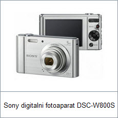 Sony digitalni fotoaparat DSC-W800S